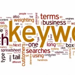 What are three key considerations when evaluating keywords for search engine optimization?